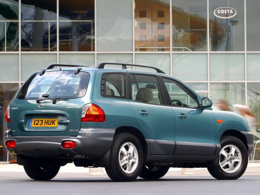  Hyundai Santa Fe 2000 года  (UK) (фото 8 из 10)